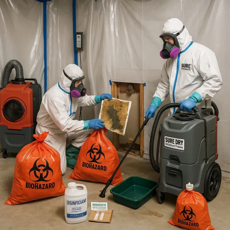 Contaminated Water Handling Protocols process in Abbeville County, SC