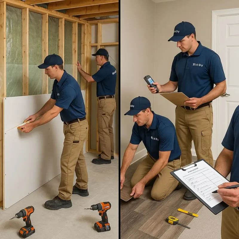 Repairs and Reconstruction process in Abbeville County, SC