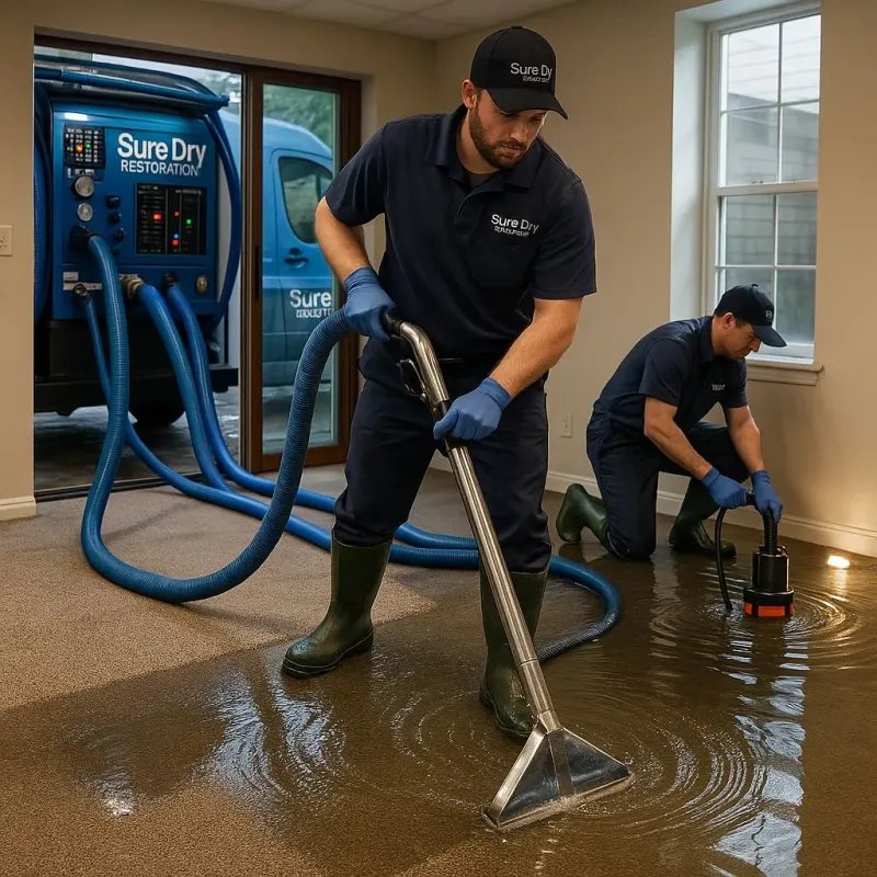 Water Extraction and Removal process in Abbeville County, SC